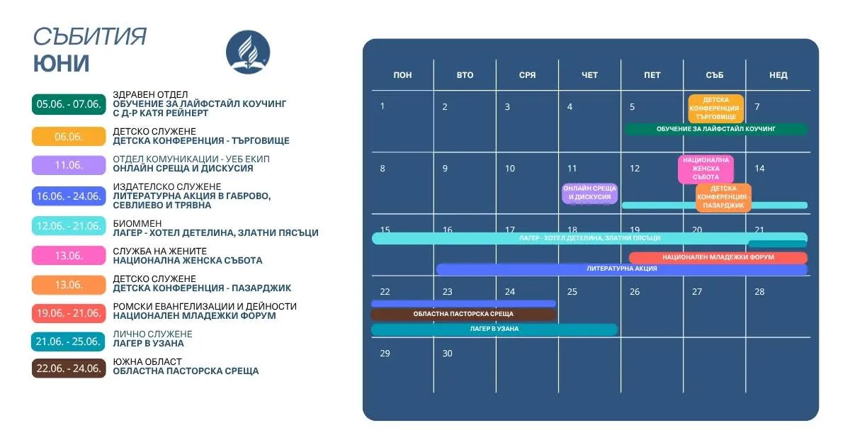 събития през май месец